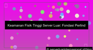 gambar server luar keamanan fisik tinggi