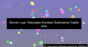 grafik server luar koneksi submarine cable