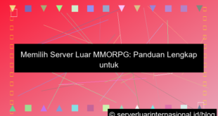 ilustrasi server luar mmorpg