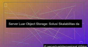 server luar object storage