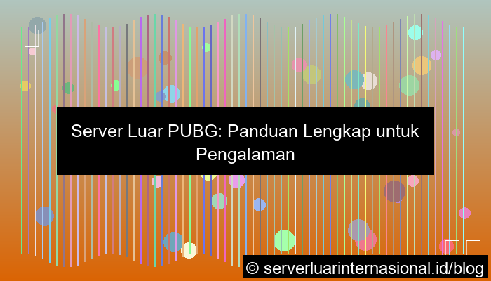 gambar server luar pubg