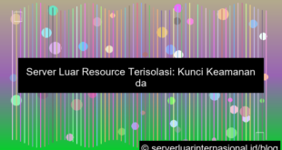 server luar resource terisolasi