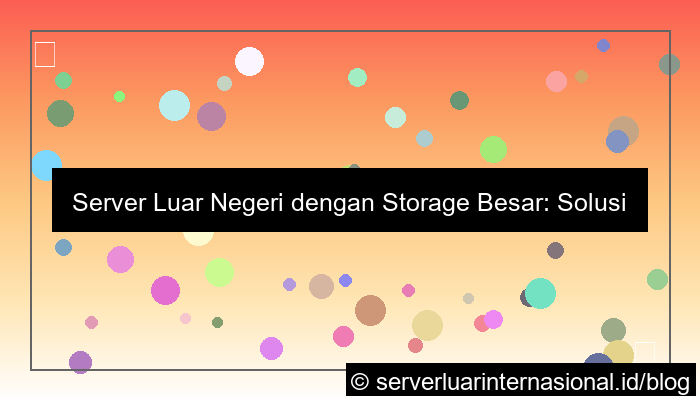 grafik server luar storage besar