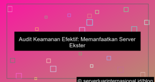 grafik server luar untuk audit keamanan