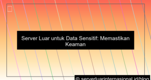 server luar untuk data sensitif