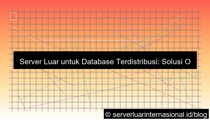 grafik server luar untuk database terdistribusi