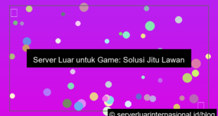 visual server luar untuk game