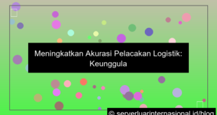 server luar untuk logistics tracking