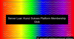 server luar untuk membership global