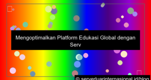 gambar server luar untuk platform edukasi global