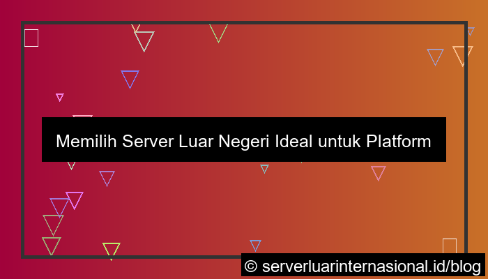 ilustrasi server luar untuk platform pengetahuan