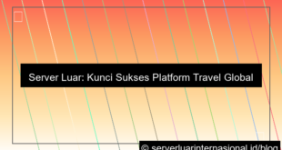 visual server luar untuk platform travel