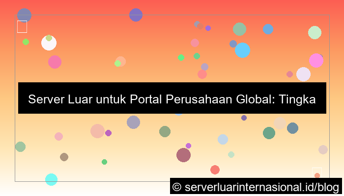 server luar untuk portal perusahaan global