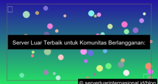 gambar server luar untuk subscription community