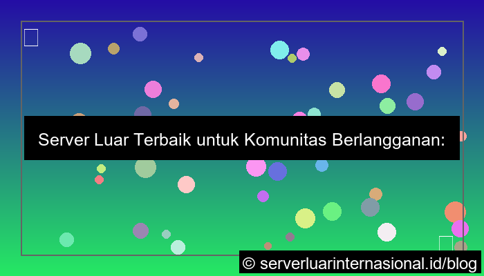 gambar server luar untuk subscription community