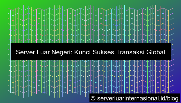 server luar untuk transaksi global