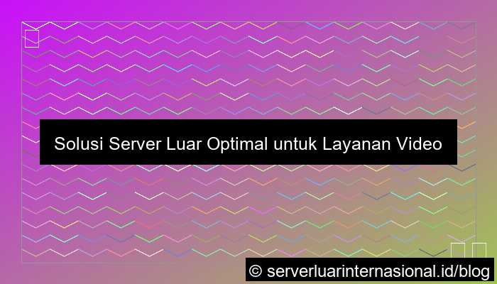 gambar server luar untuk video on demand global