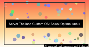 ilustrasi server thailand custom os