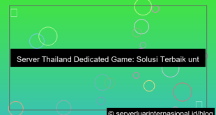 visual server thailand dedicated game