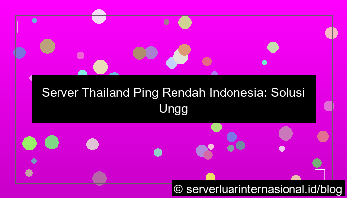 gambar server thailand ping rendah indonesia