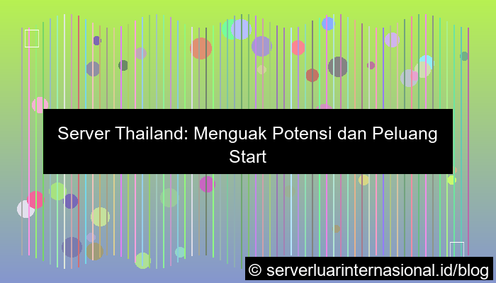 grafik server thailand startup
