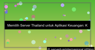 grafik server thailand untuk aplikasi keuangan