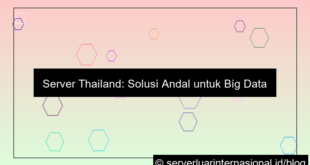 server thailand untuk big data processing
