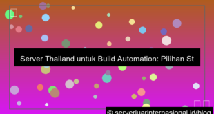 server thailand untuk build automation
