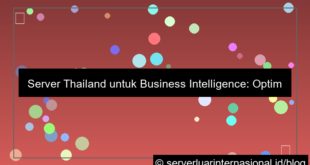 server thailand untuk business intelligence