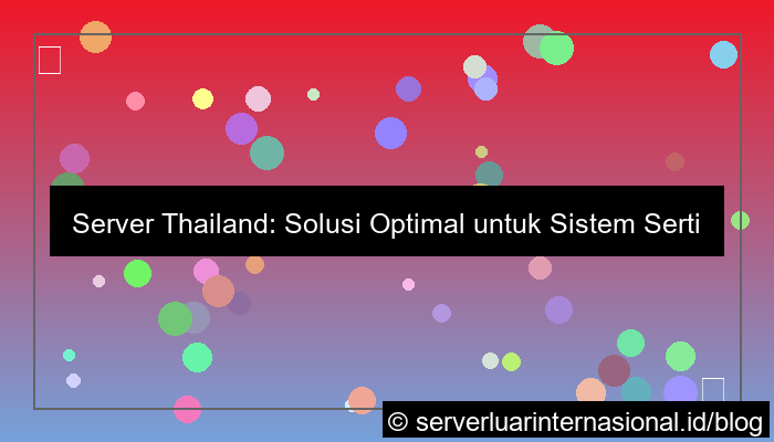 grafik server thailand untuk certification system