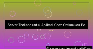 server thailand untuk chat app