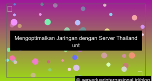ilustrasi server thailand untuk edge routing