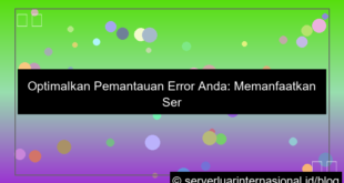 server thailand untuk error monitoring