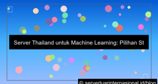 gambar server thailand untuk machine learning