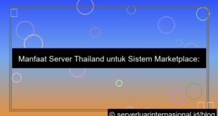 ilustrasi server thailand untuk marketplace system