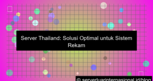 server thailand untuk medical record system