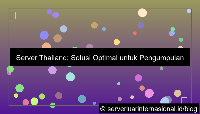 server thailand untuk metrics collection