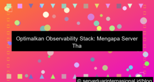 server thailand untuk observability stack