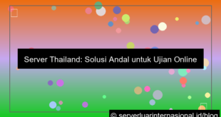 server thailand untuk online exam