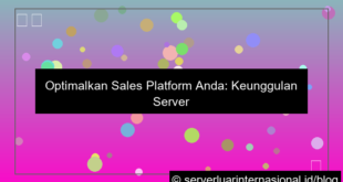 server thailand untuk sales platform