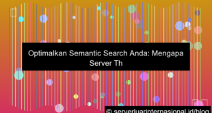 ilustrasi server thailand untuk semantic search