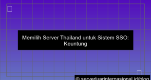 server thailand untuk sso system