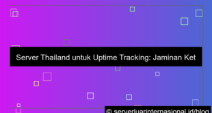 grafik server thailand untuk uptime tracking