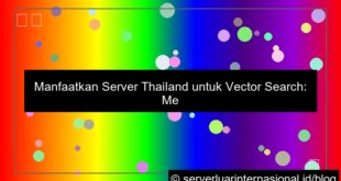 server thailand untuk vector search