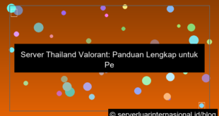 server thailand valorant