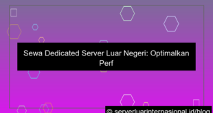 ilustrasi sewa dedicated server luar