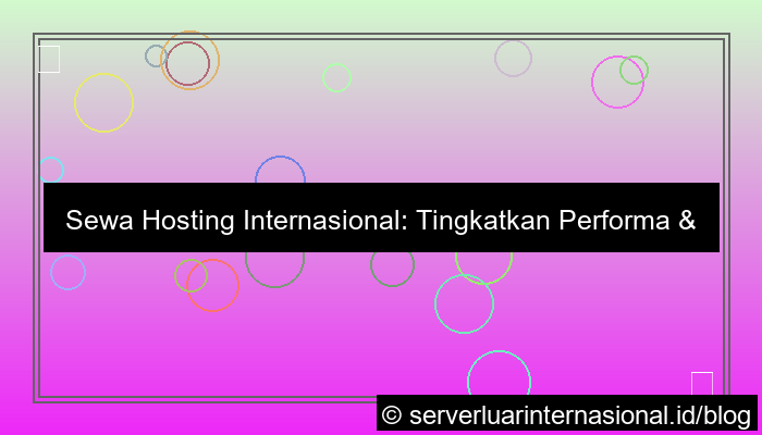 grafik sewa hosting internasional