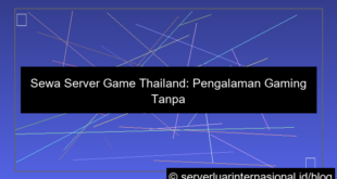 sewa server game thailand