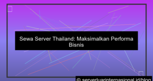 sewa server thailand