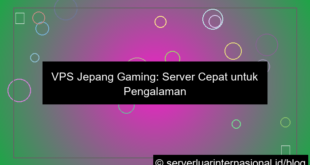 vps jepang gaming